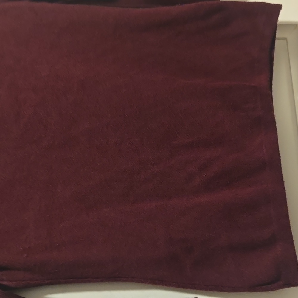 Philosophy Rich Burgundy Knit Top - Picture 7 of 14